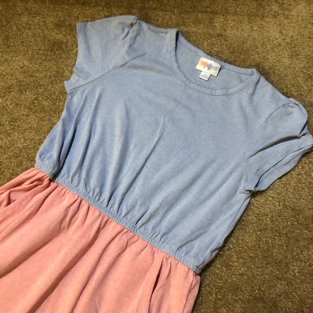 LulaRoe play dress with pockets